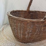 Antique rattan/wicker basket