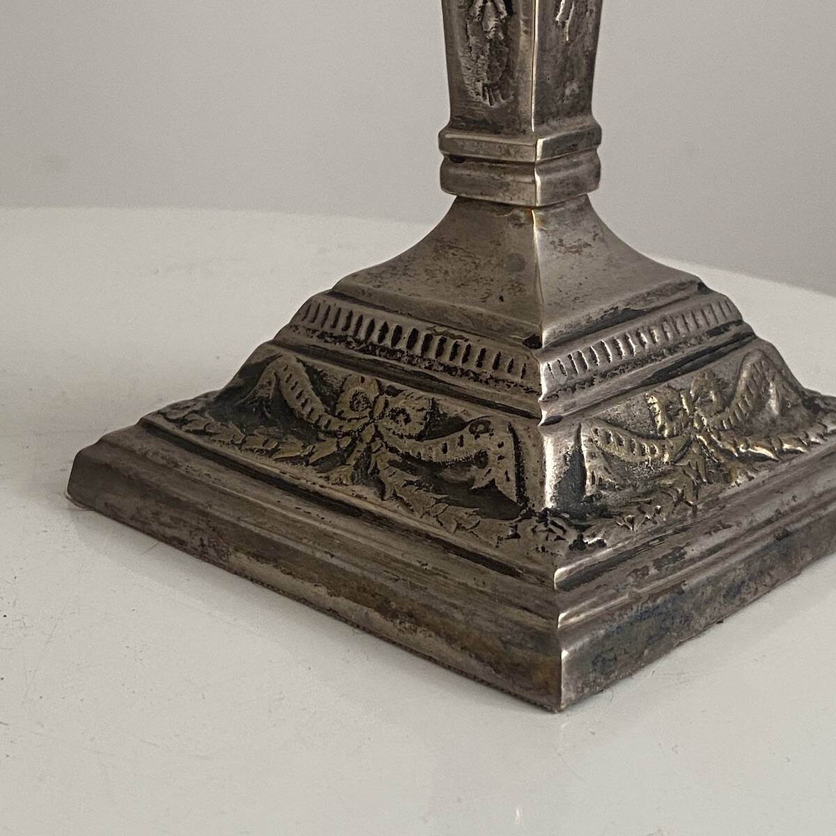 Pair of Victorian Silver-Plated Candelabra