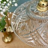 Vintage glass pendant light - tableware collection -