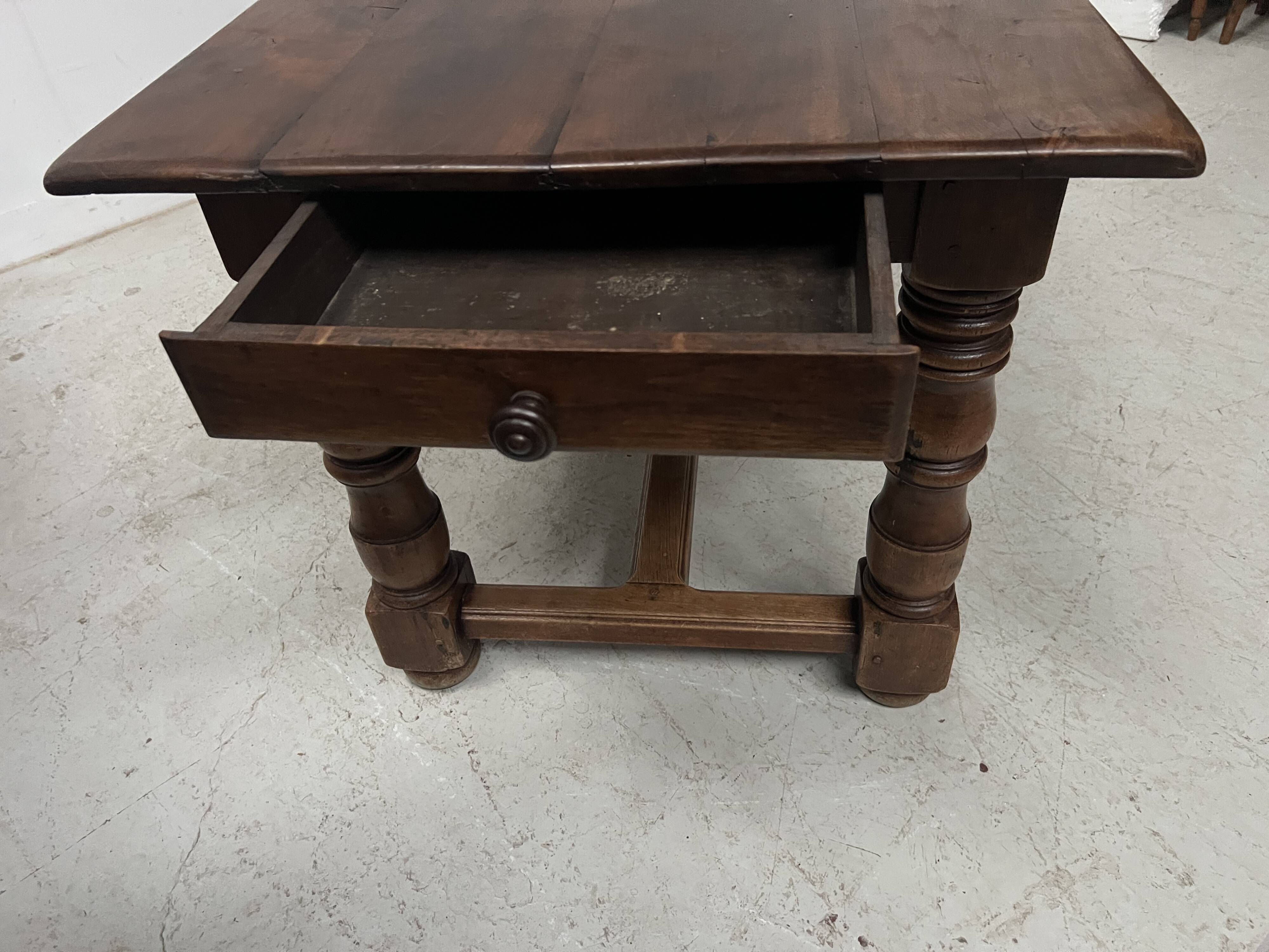 Large 19th Century Farmhouse Table in Solid Beech