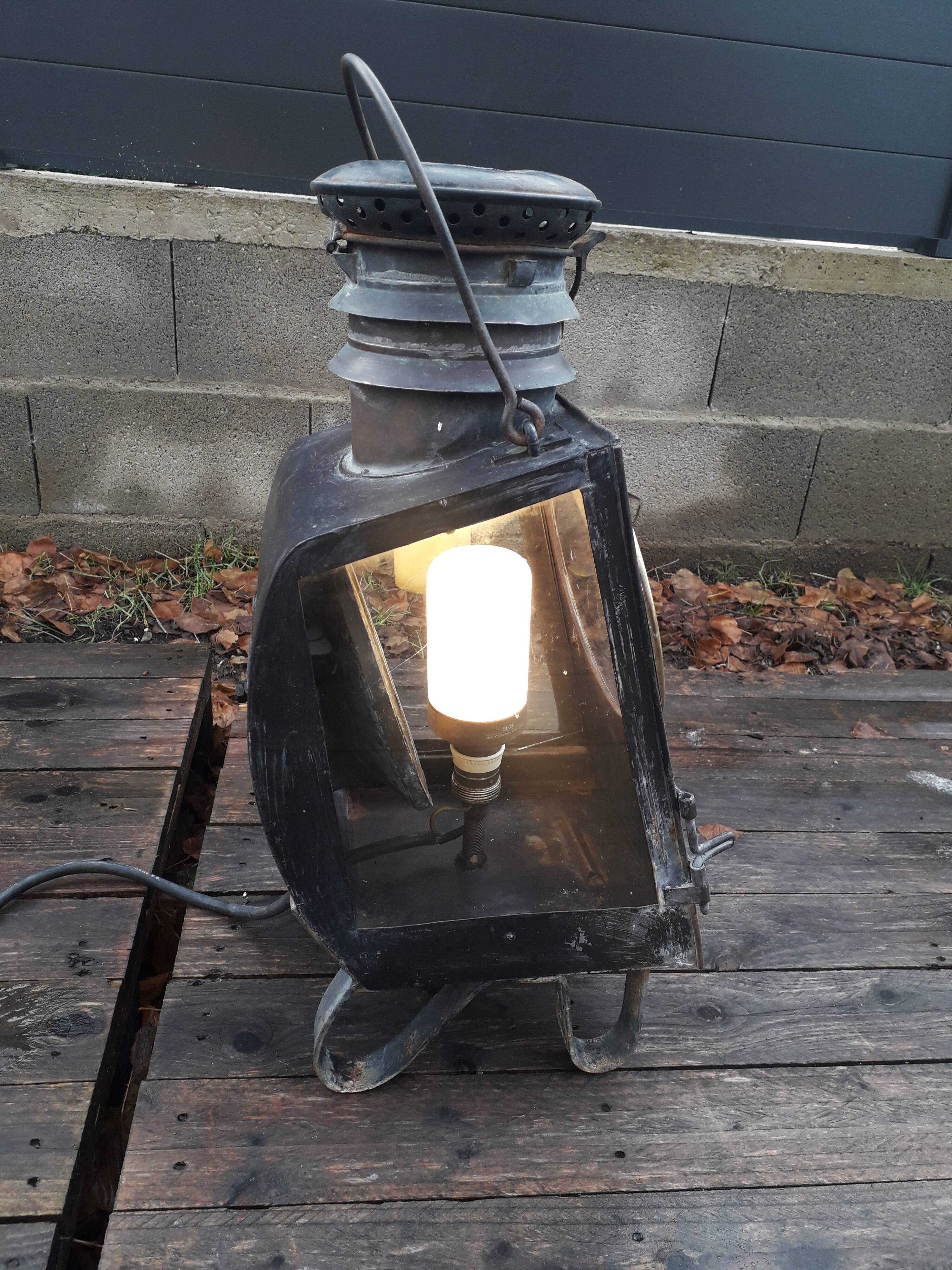 Grosse Lampe SNCF Gillet & Forest 1930