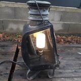 Large SNCF Gillet & Forest Lamp 1930