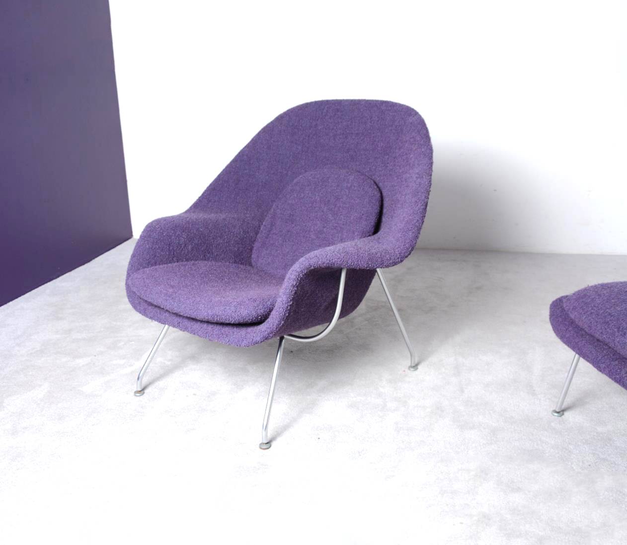 Womb armchair and its Ottoman dating from the 60s