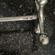 Christofle Atomium knife rest