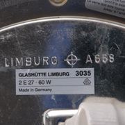 Glass Flush Mount or Sconce by Helena Tynell for Glashütte Limburg, 1960s