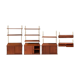 Teak shelving system danish