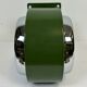 Vintage green citizen double-sided navy wall clock, 1980s