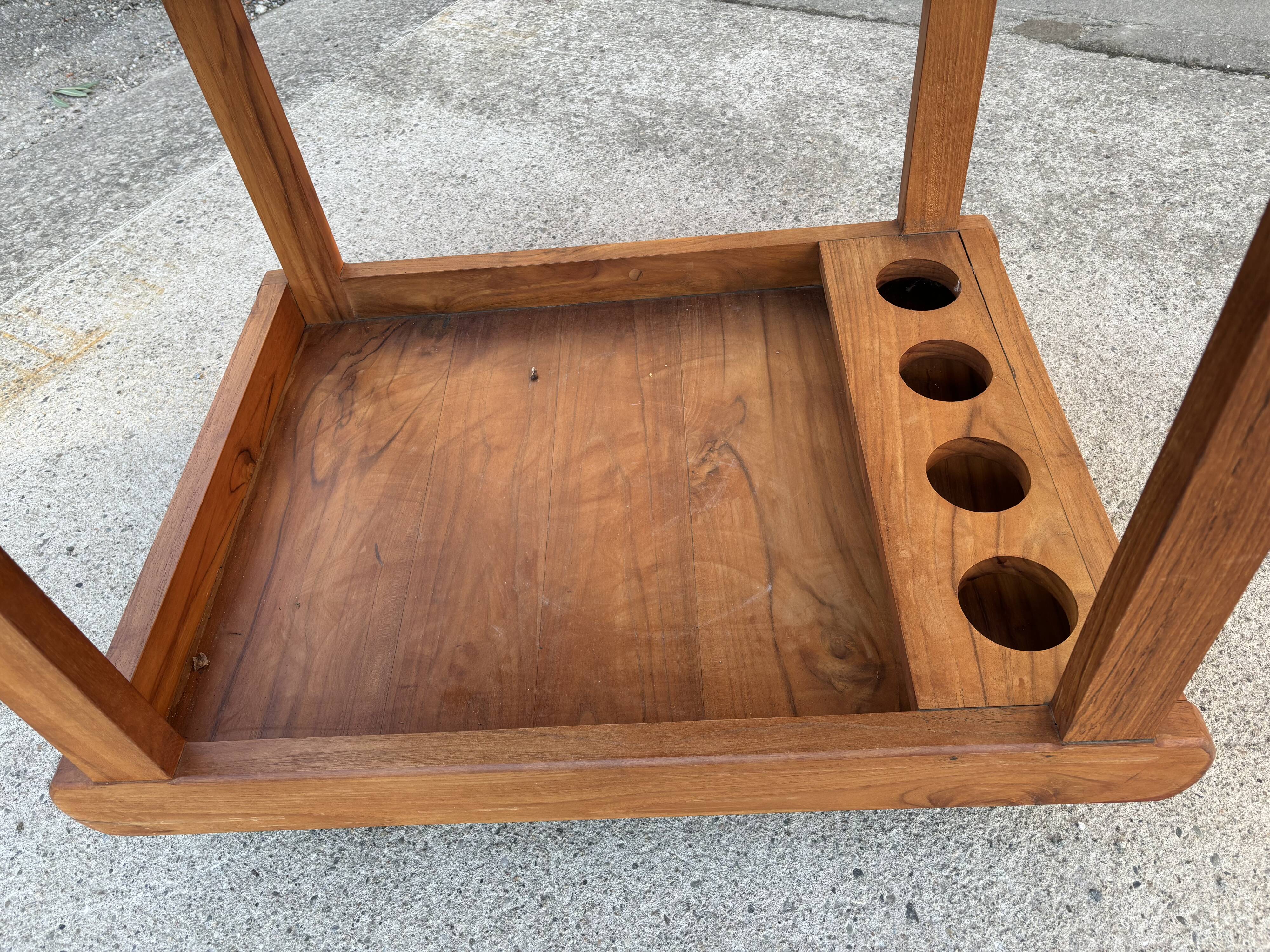 Scandinavian teak server