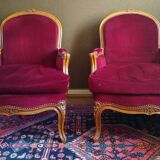 Pair of Louis XV style shepherdesses