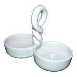 VALLAURIS, vintage ceramic pocket tray 1960 signed Ljj Laurent Jacques et Juliette 1960