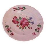 Hollow plate Faience de Lunéville XIXth