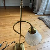 Antique brass lamp