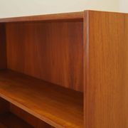 Teak bookcase, Danish design, 1970s, manufactured by Clausen & Søn
