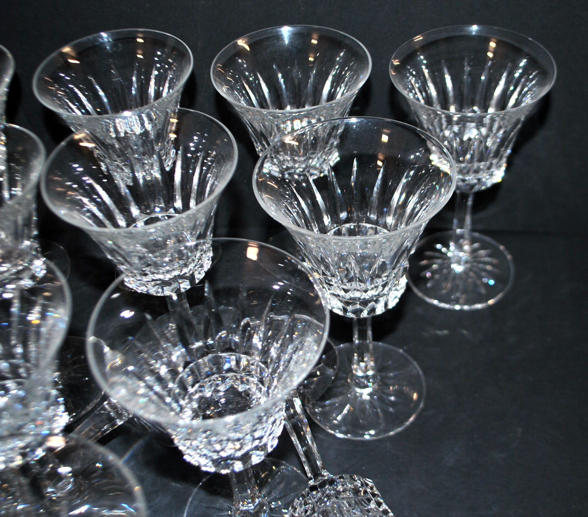Villeroy Boch set of 12 cut crystal wine glasses – model Royal VB H14.5cm