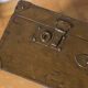Old suitcase -vintage travel trunk