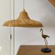 Vintag lampshade suspension in natural material