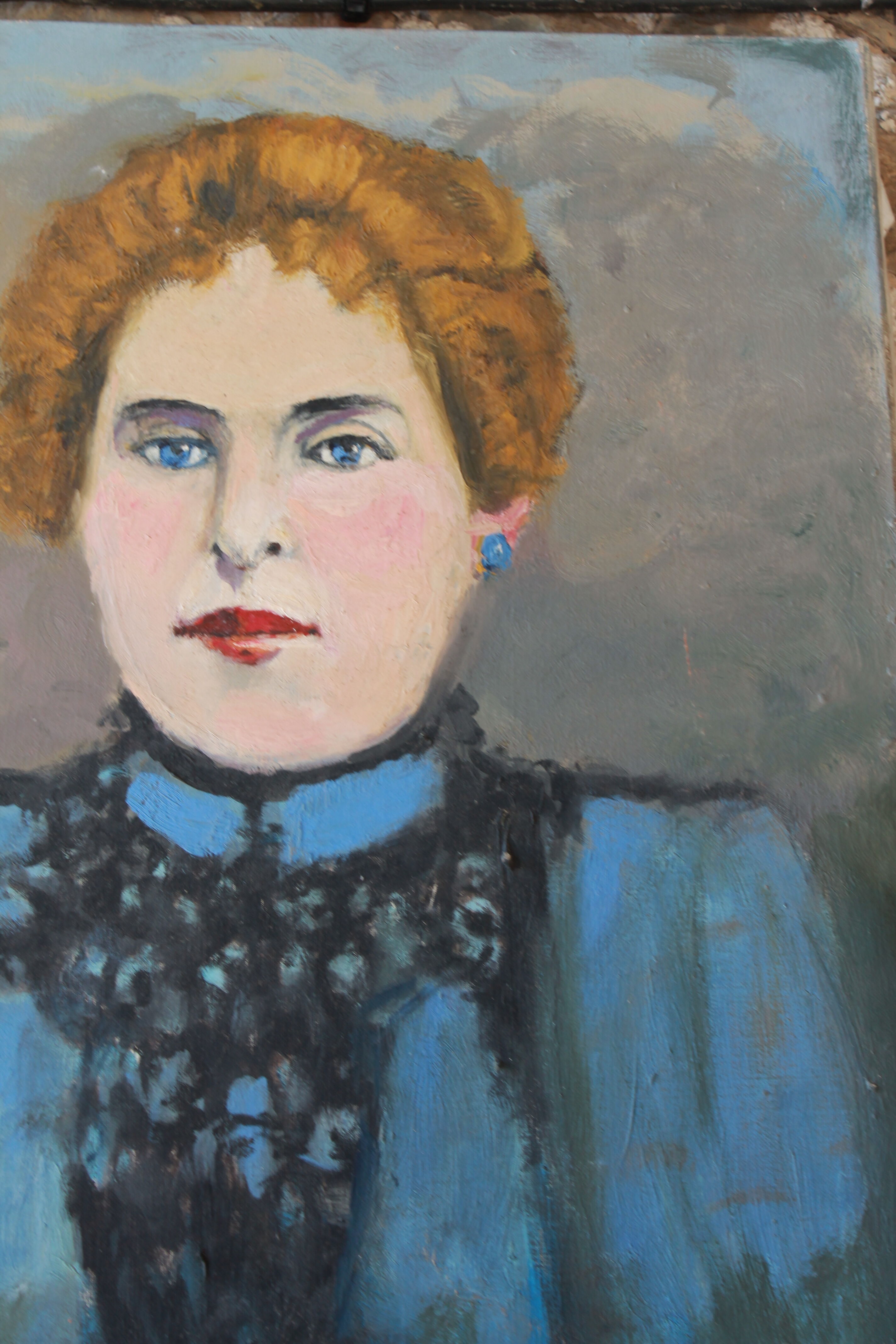 Painting - portrait woman