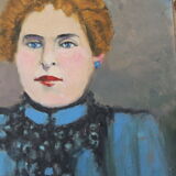 Painting - portrait woman