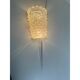 Handcrafted Clear Rostrato Murano Glass Wall Sconces — Barovier Inspired