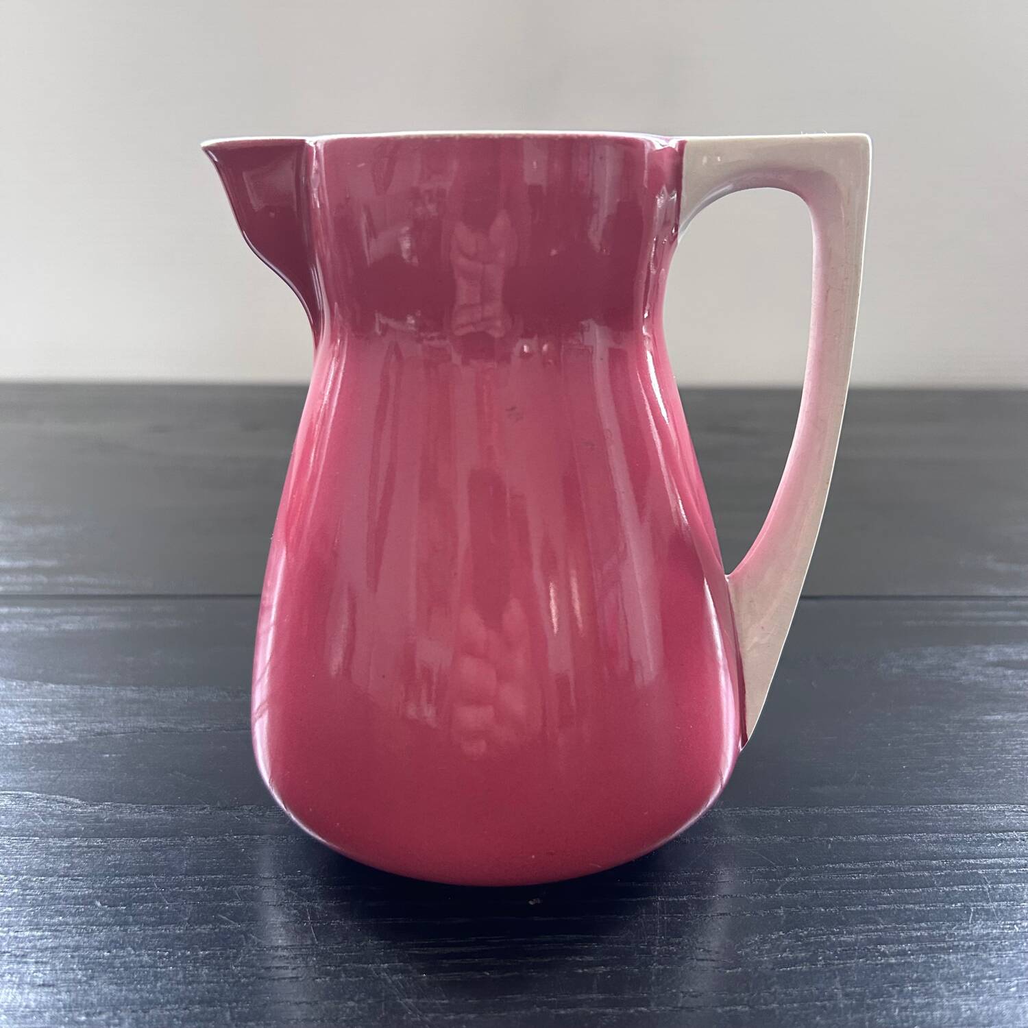 Pink Italian pitcher