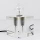 Cubic table or postmodern accent lamp in lucite, Italy, 1970s