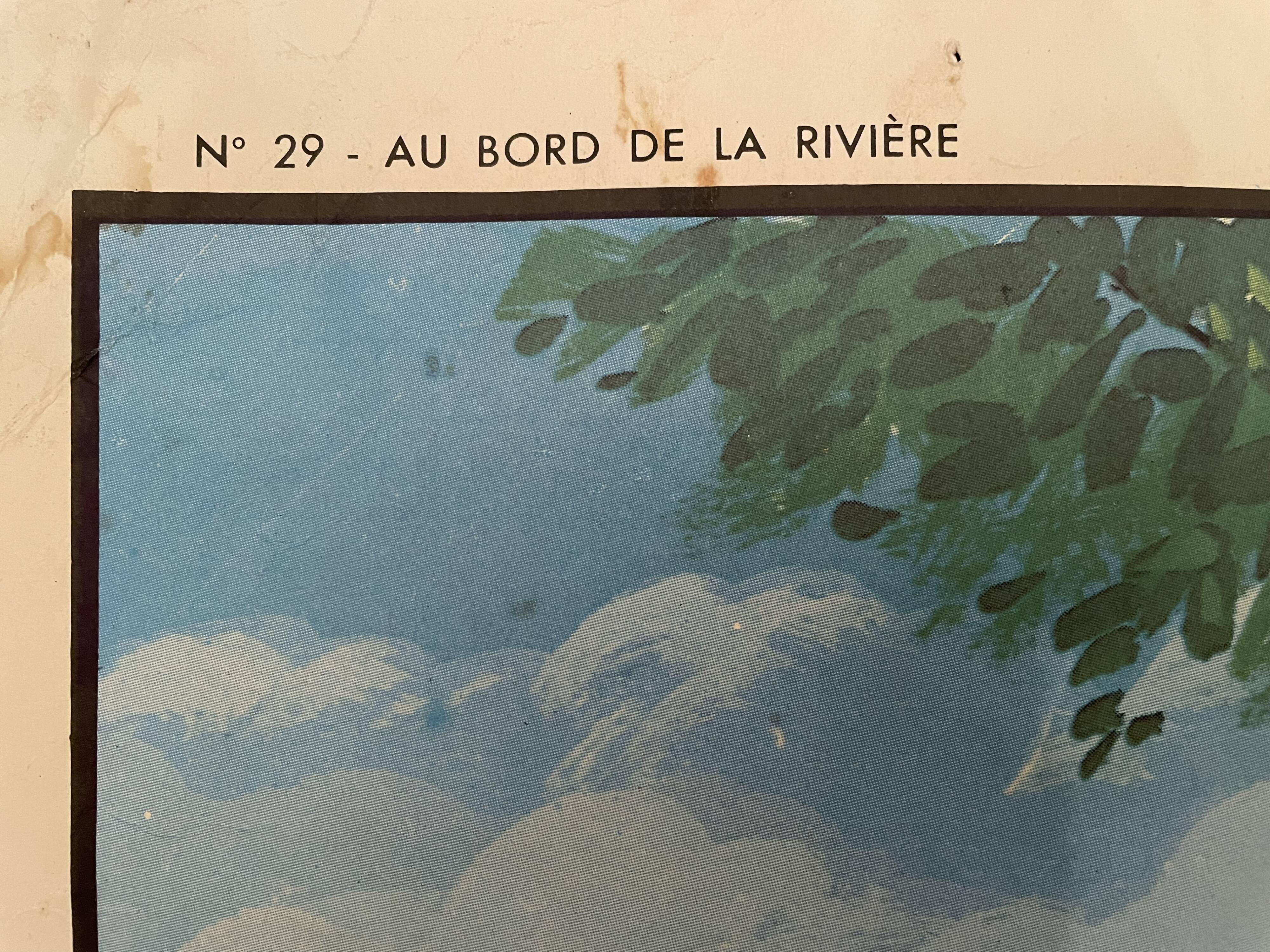 Vintage MDI school poster