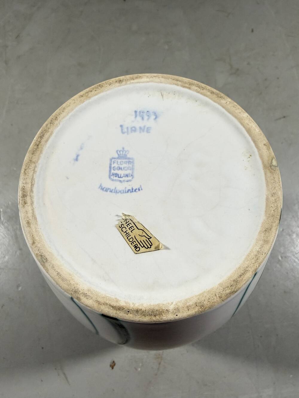 Flora Gouda vase Liane 1960’s