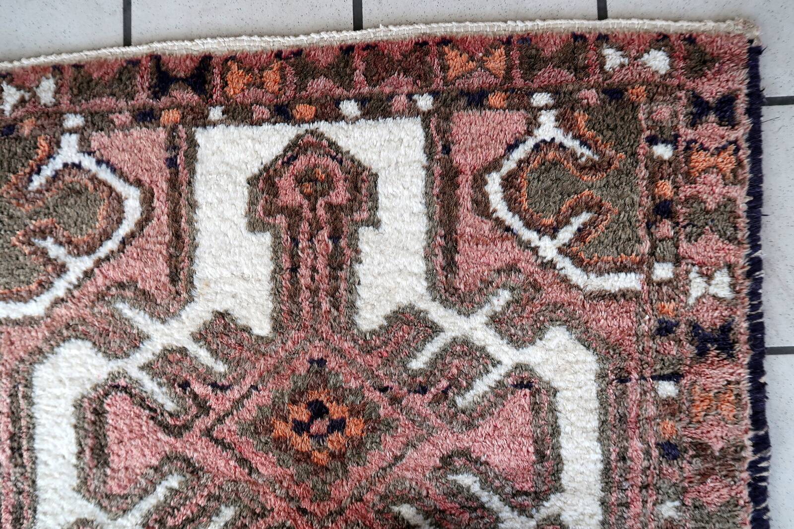 Tapis Vintage Hamadan Fait Main – 72 x 121 cm - 1C1020