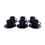 Esso black arcoroc coffee service