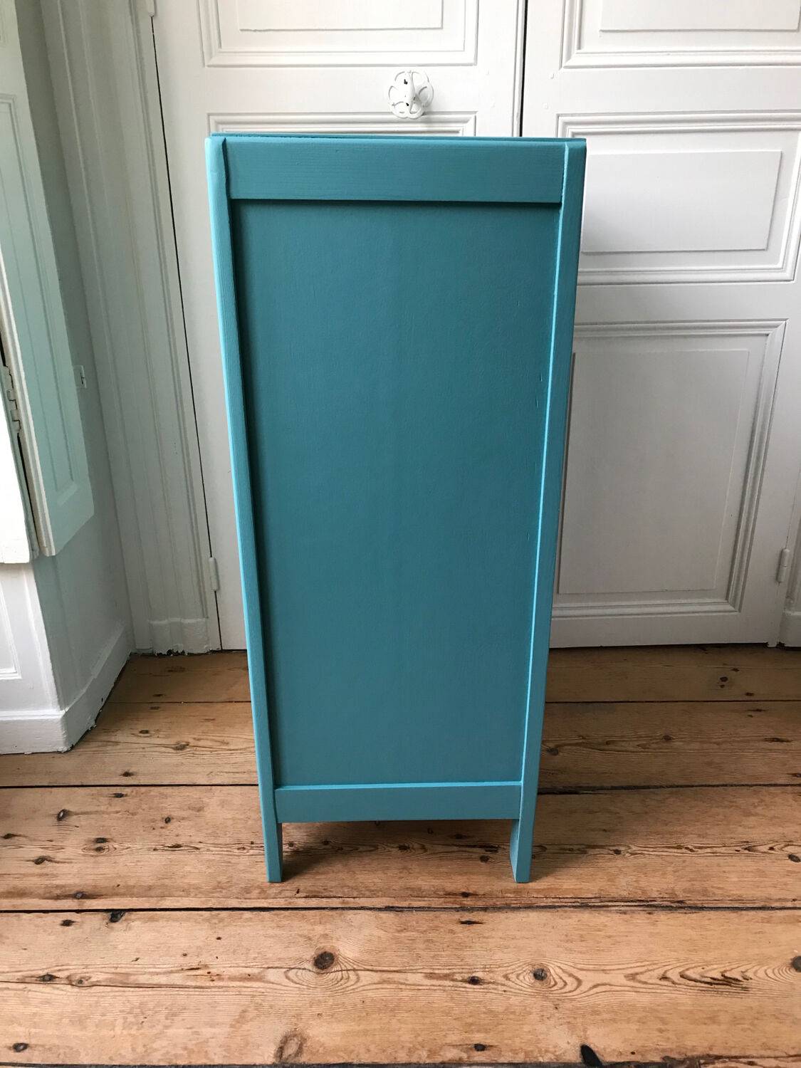 Chiffonnier commode revisité en Menthe Douce de chez Ressources