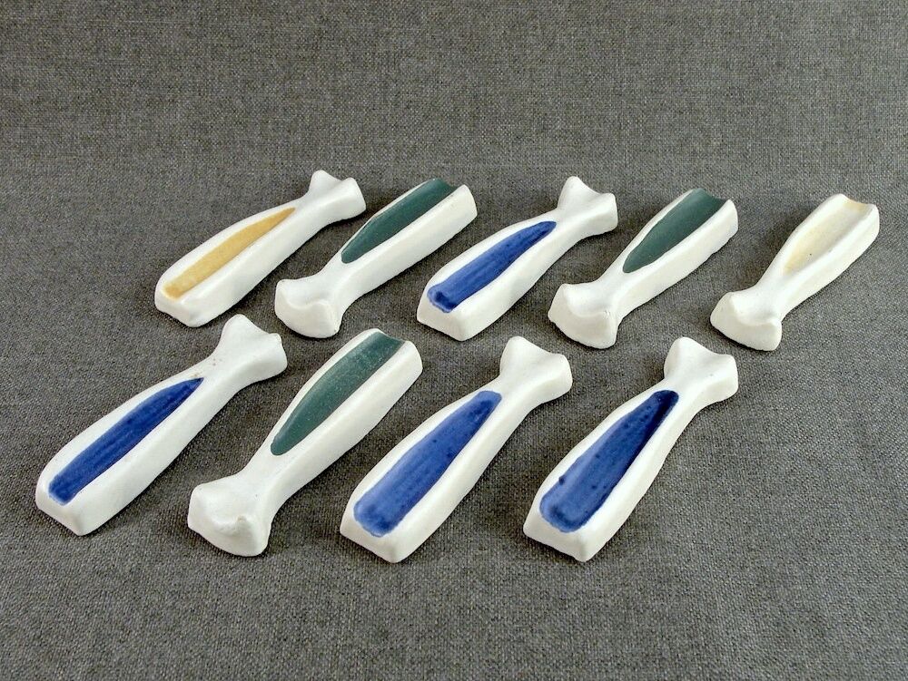 Vintage ceramic knife holders