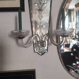 Mirror and wall lights