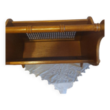 Vintage cane magazine rack