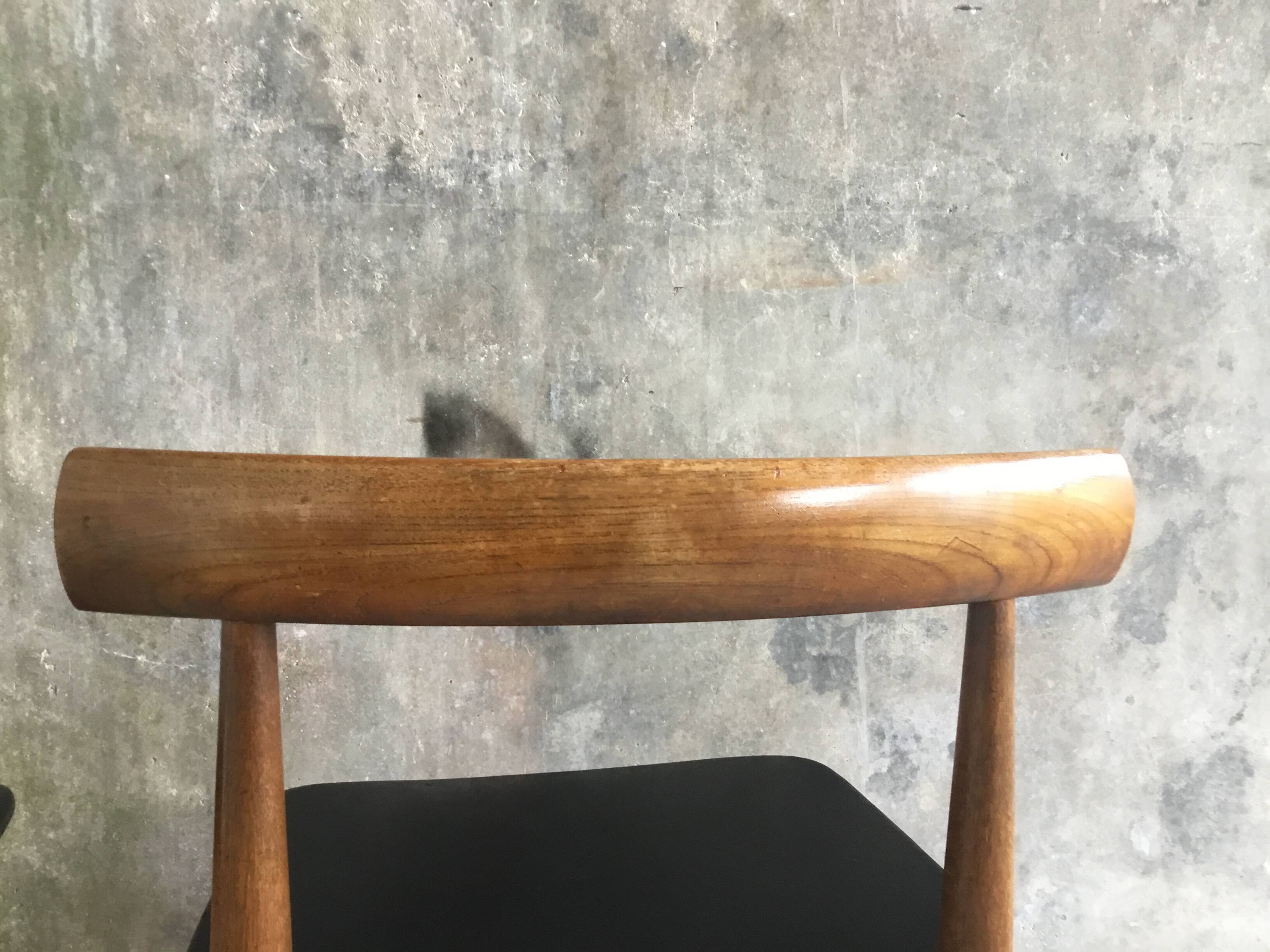 Pair of Scandinavian chairs by Hans Olsen for Frem Rojle - 1960s