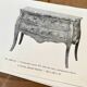 Commode Louis XV marqueterie bois de rose à 3 tiroirs