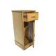 Meuble d'appoint chevet haut en rotin