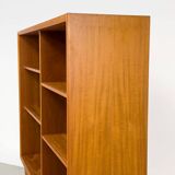 Bibliothèque danoise en teck par HW Klein pour Bramin, années 1960