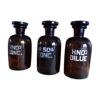 Lot of 3 bottles of chemistry