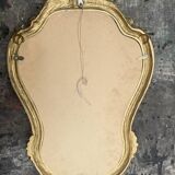 Louis XV style gilded mirror