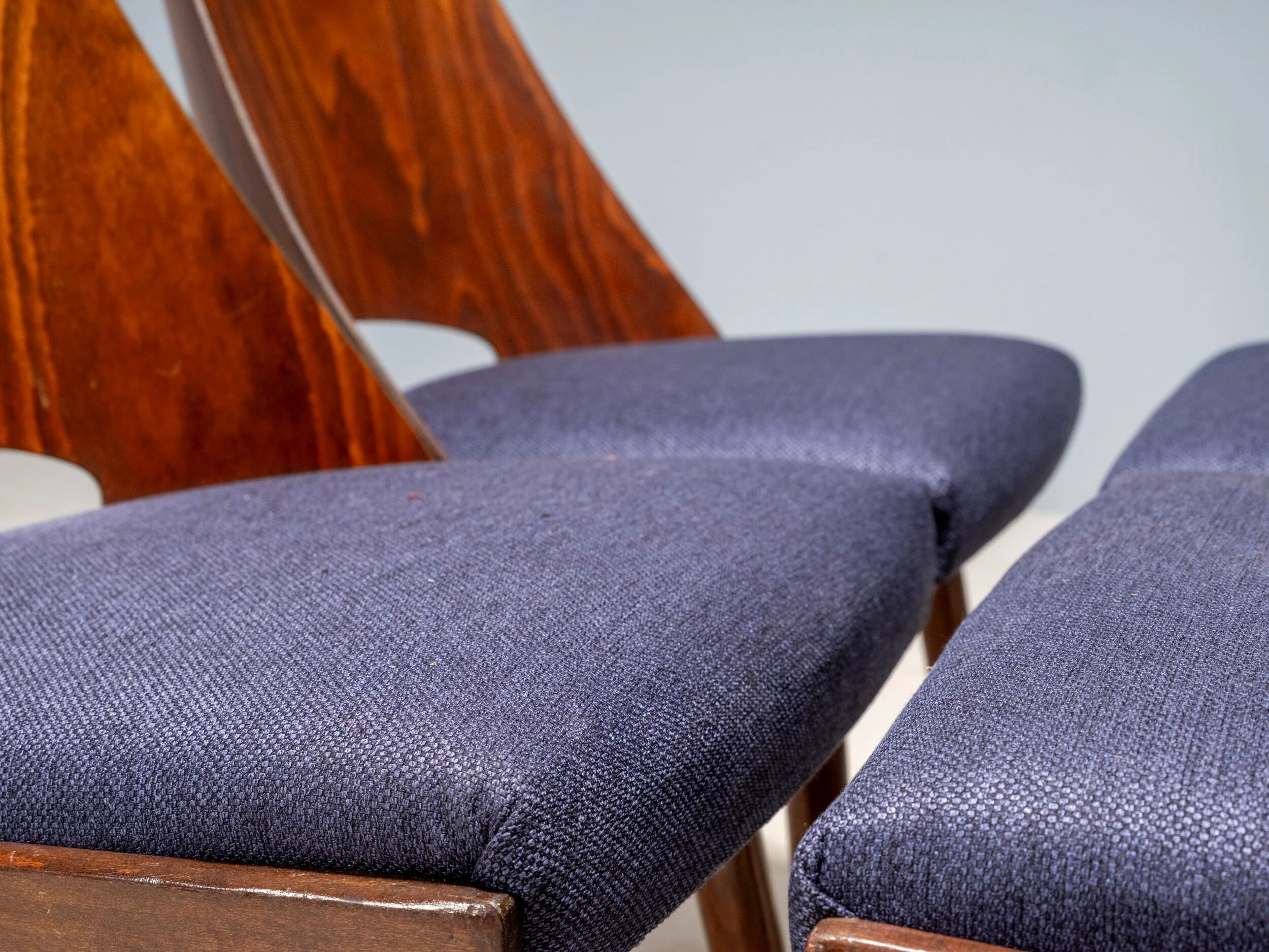 Set of 4 TON 514 chairs, Oswald Haerdtl, Czechoslovakia, 1950s