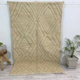 Handmade Moroccan Berber carpet 232 X 138 CM