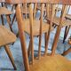 Set of 18 Scandinavian style bistro chairs, 60s