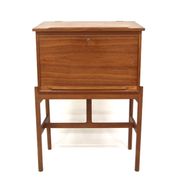 Scandinavian teak secretary "Model 67", Arne Wahl Iversen, Vinde Møbelfabrik, Denmark, 1950