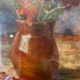 Old painting, still life with cloves by Abel Gay (1877-1961)