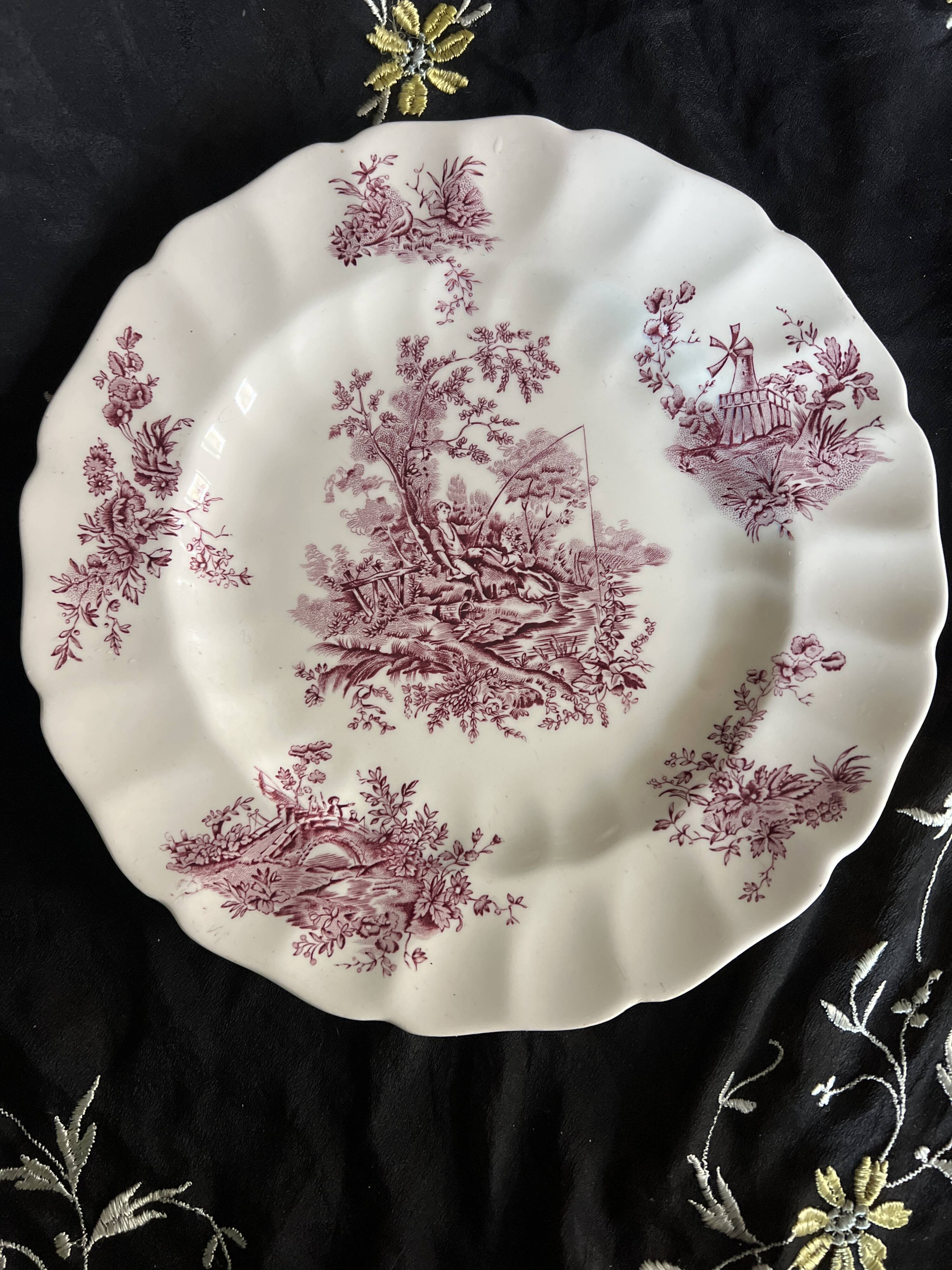 English plate