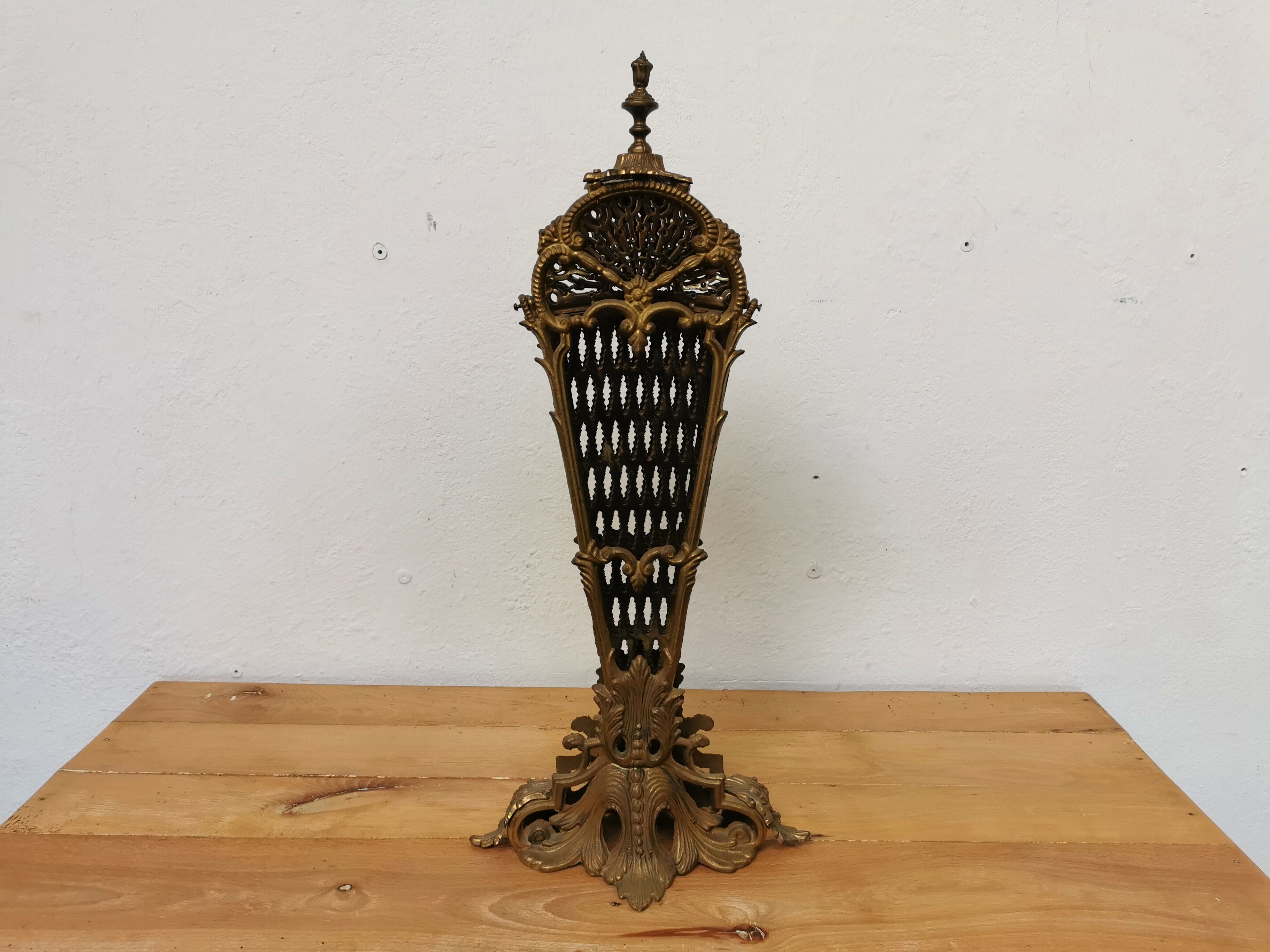 Fire firewall fan peacock bronze