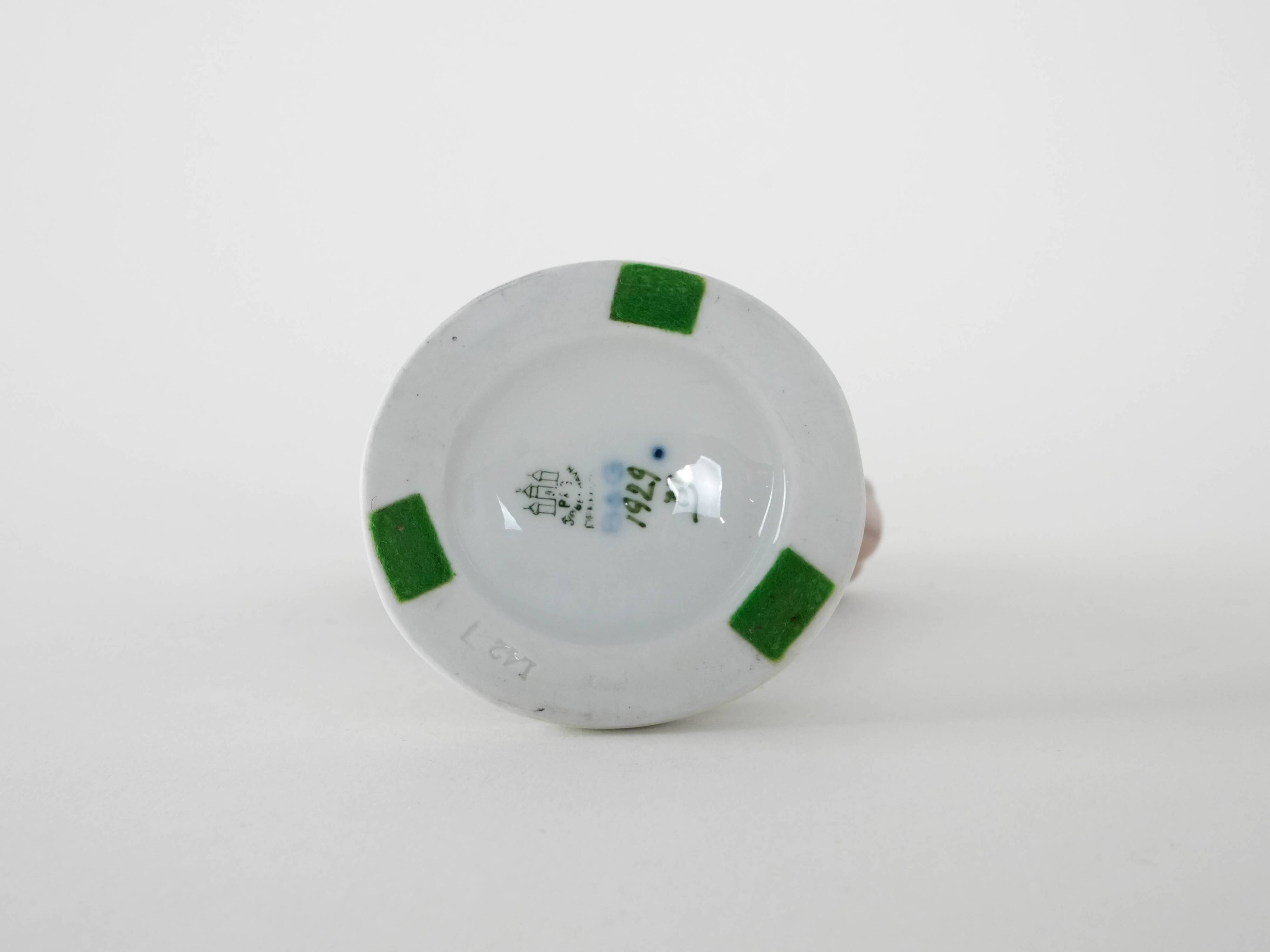Porcelain deer figurine, Danish design, 1970s, manufacturer: Bing & Grøndah