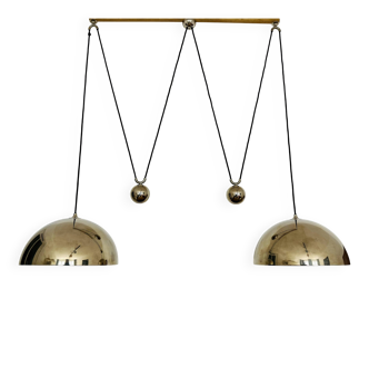 Suspension double Posa40 nickelée par Florian Schulz