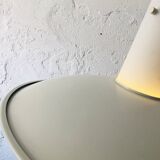 Suspension allemande opaline et métal, années 1960