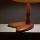 Beautiful one of a kind hand carved organic Art deco table lamp